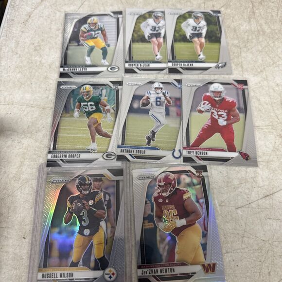 2024 Panini Prizm Rookie Lot Eagles Packers Colts Commanders & More - Picture 1 of 9